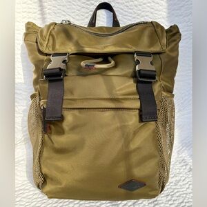 MZ Wallace Large Olive Bleeker Rucksack Backpack EUC Super Cool Versatile Bag!😎